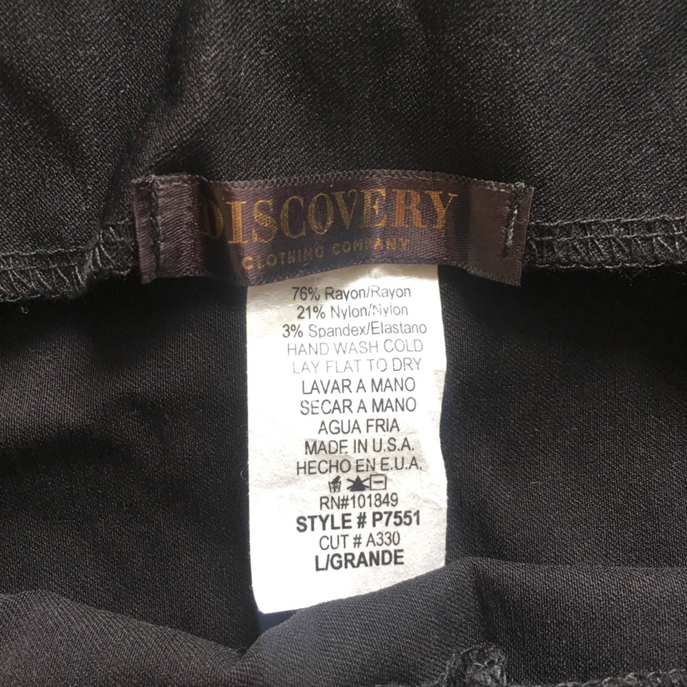 Black High Waist Shorts - Picture 3 of 3